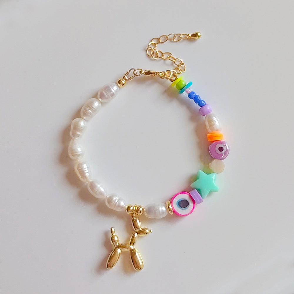 Wholesale Balloon Dog Metal Bracelet
